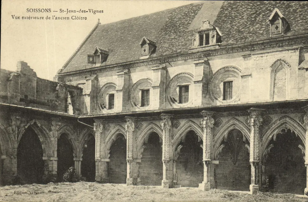 Soissons — St-Jean-des-Vignes — Aussicht von der ehemaligen Abtei — Édition Verneuil - Vorderseite