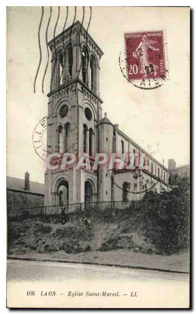 Laon — Igreja de São Marcelo — LL - Frente