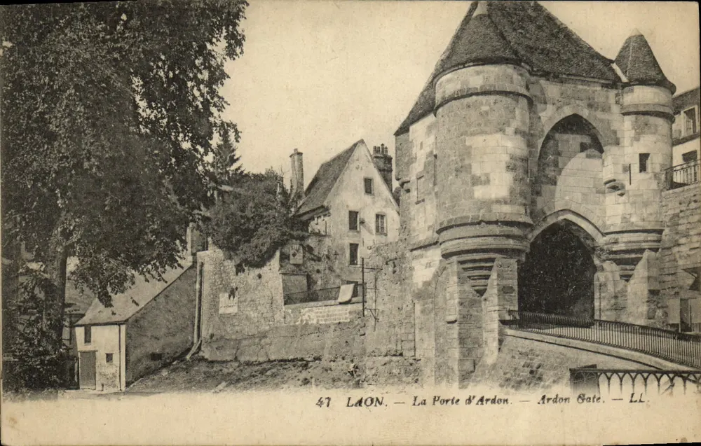 Laon — A Porta d'Ardon — editor L.L. n°47 - Frente