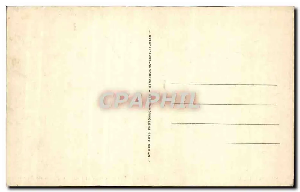 Laon — Gargoyles der Kathedrale und Hof des Palasts der Gerechtigkeit — ND.150 - Rückseite