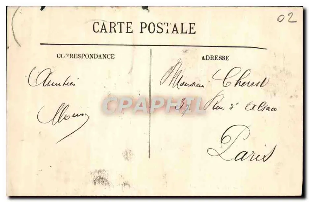 Laon — Vue prise de St-Marcel — LL. Éditeur LL. (numéro 1) - Verso