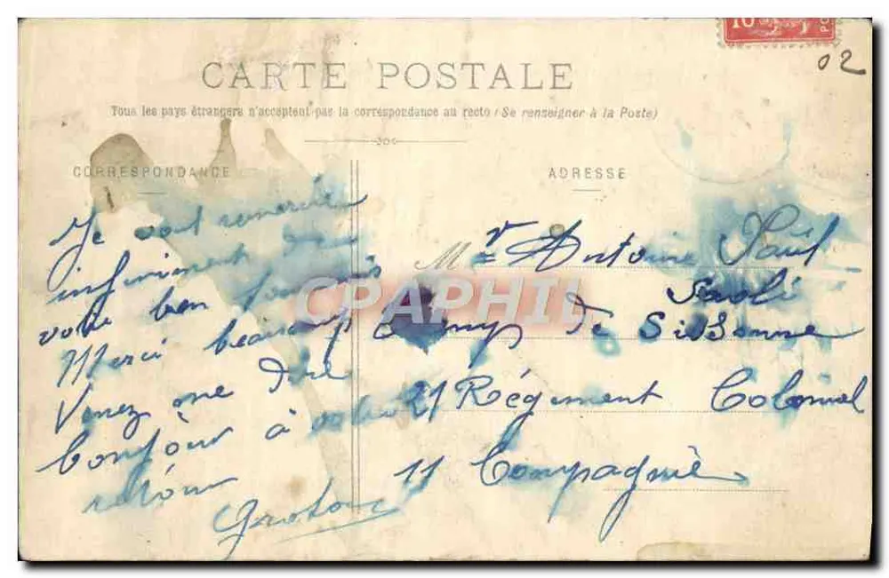 Laon - Antiga Porta dos Chenizelles — D.G., Ed., Laon, n°33 - Verso