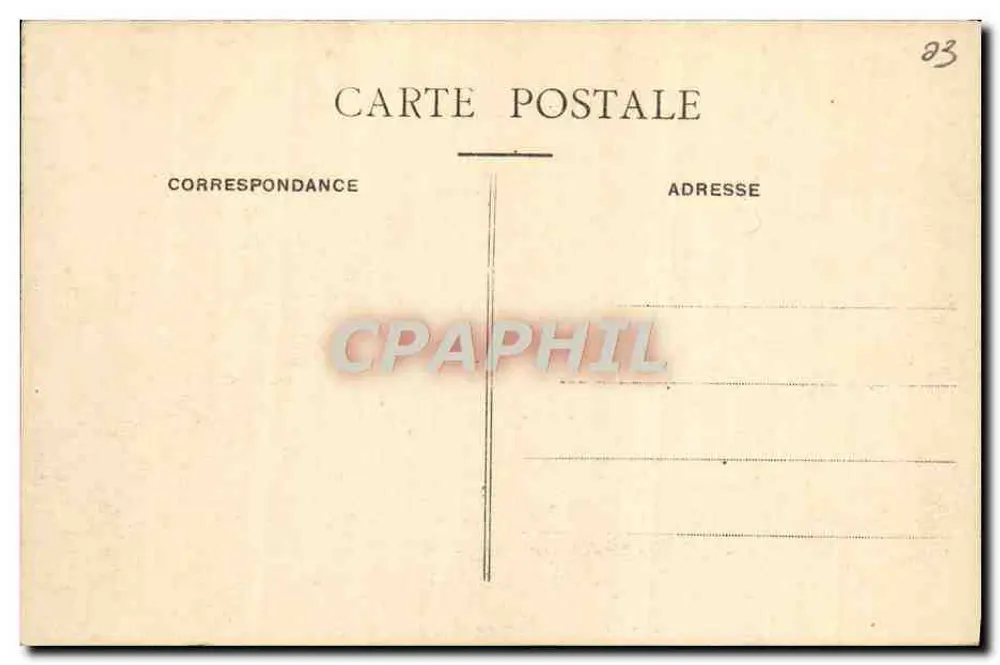 Vichy - Terrasse und Theater des Casinos — anonymer Verleger, Seriennummer 535 - Rückseite