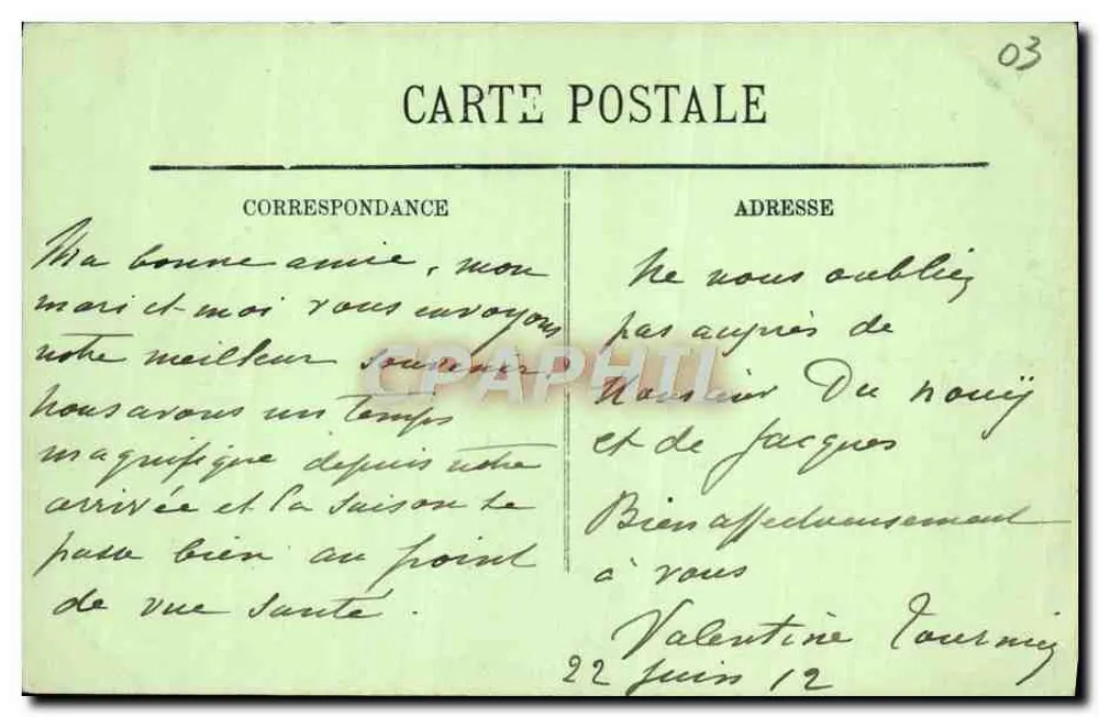 Vichy — Um Canto do Casino — LL - Verso