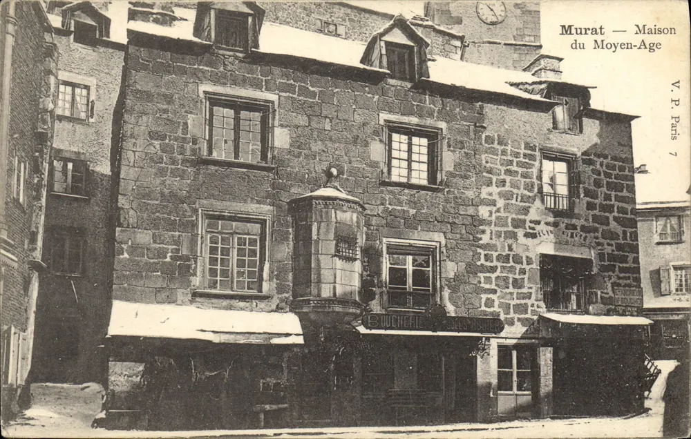 Murat — Casa del Medioevo — V.P. París 7 - Anverso