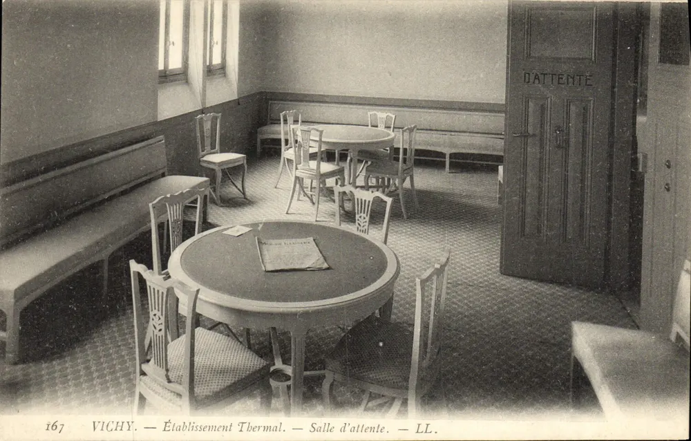 Vichy — Thermalbad — Wartezimmer — LL. — Nr. 167 - Vorderseite
