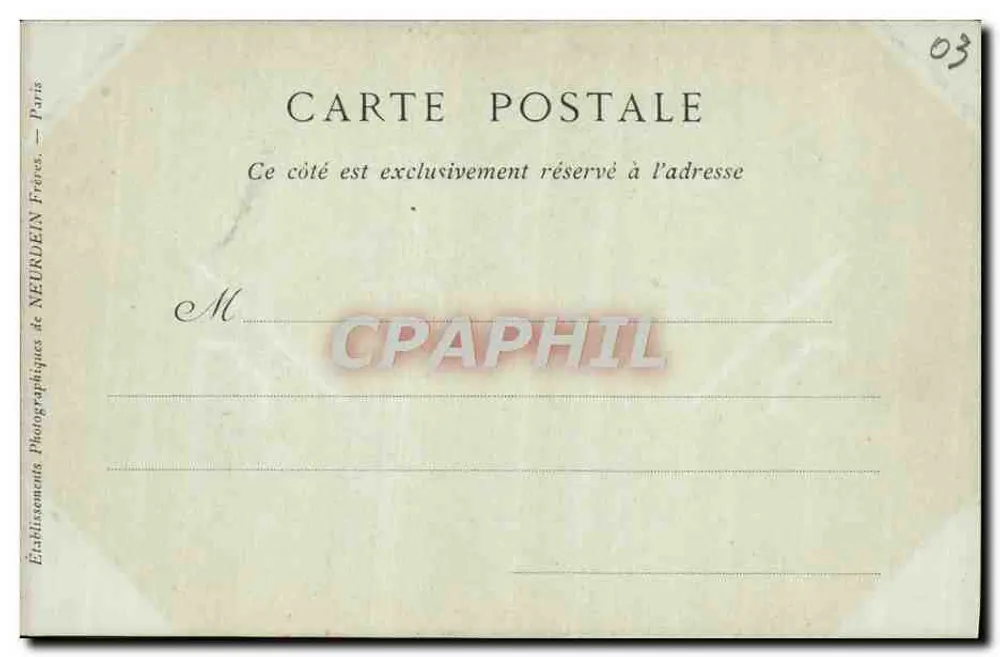 Vichy — A Fonte Dubois — Collections ND Phot - Verso