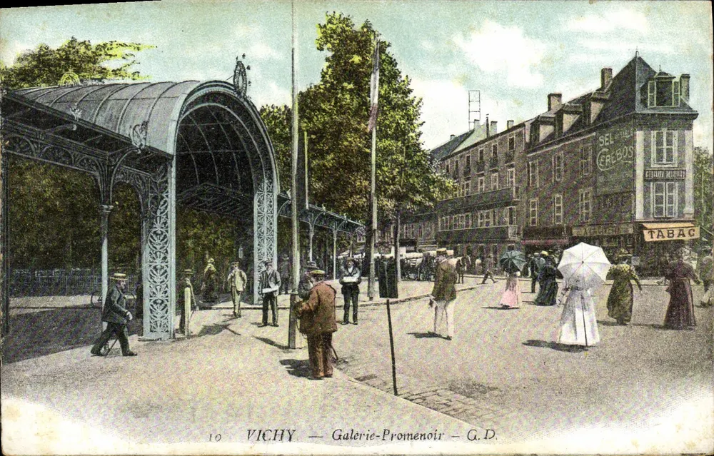 Vichy — Galerie-Promenoir — G.D. - Vorderseite