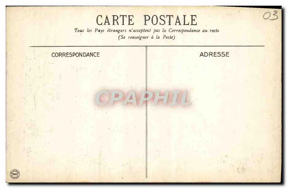 Vichy — Galerie-Promenoir — G.D. - Rückseite