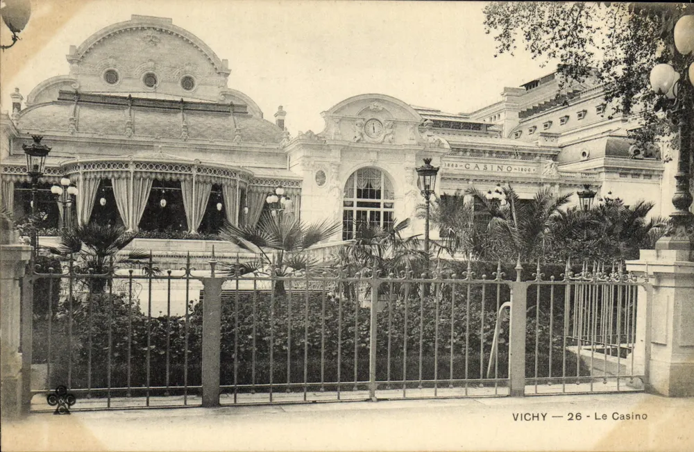 Vichy — Kasyno — 26 — Wydawca nieznany - Awers
