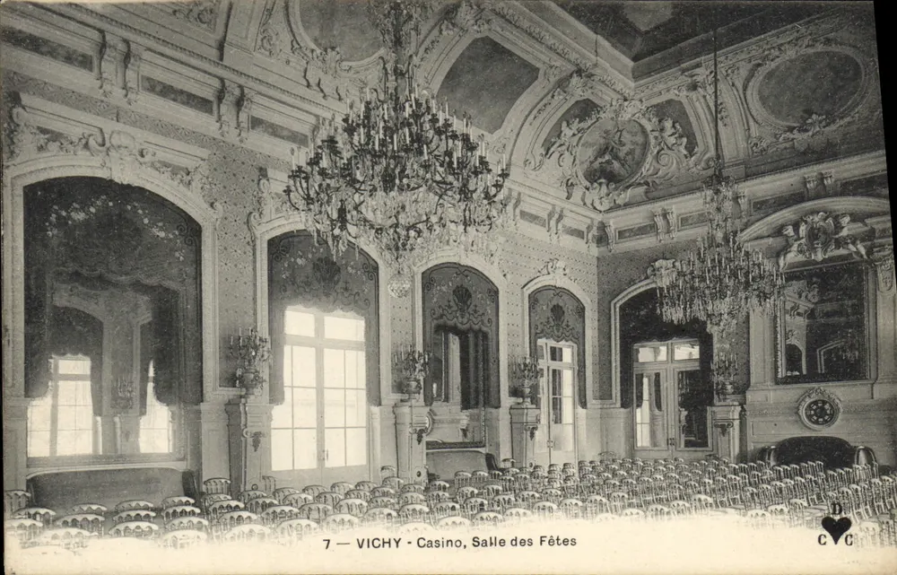 Vichy — Casino, Saal der Feiern — CVC - Vorderseite