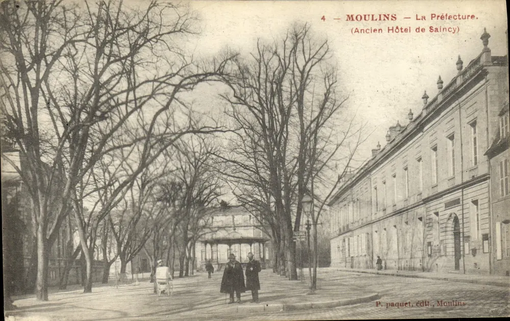 Mühle - Das Präfekturamt (Ehemaliges Hotel de Saincy) — P. Paquet, Verlag, Moulin - Vorderseite