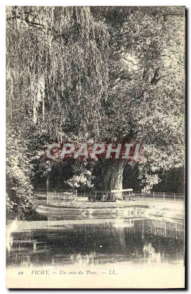 Vichy — Een hoek van het Park — L.L. - Voorkant