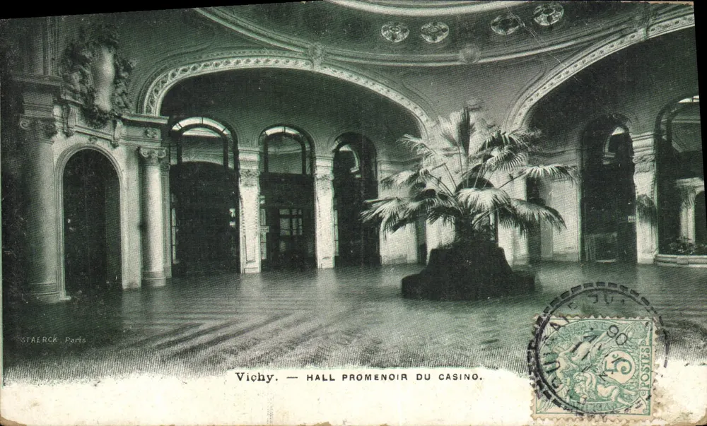 Vichy — Ansicht des Casino-Promenaden-Saals — Staerck Paris - Vorderseite