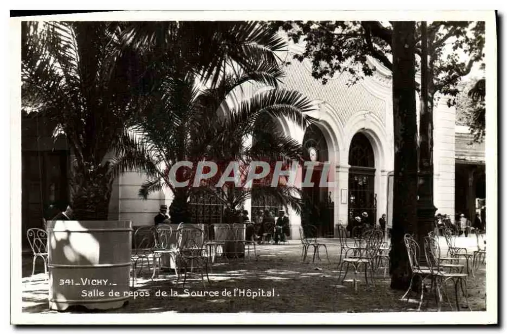 Vichy — Ruhezimmer der Quelle des Krankenhauses — Edition La Cigogne, Vichy - Vorderseite