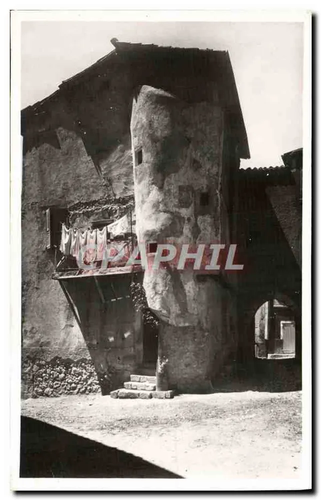 Moustiers-Sainte-Marie — Eine sehr alte Haus — Edition d'An Guy, Monac - Vorderseite
