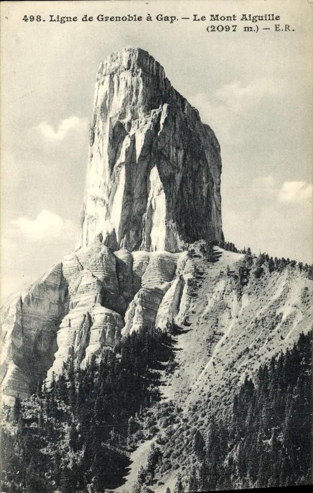 Mont Aiguille — (2097 m) — E.R. — n°498 - Vorderseite