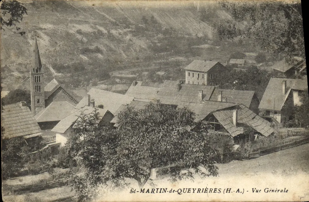 St-MARTIN-de-QUEYRIÈRES (H.-A.) - Vista Geral - Frente