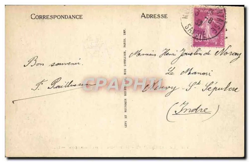 La Tarentaise — Notre-Dame de Briançon — LL - Verso