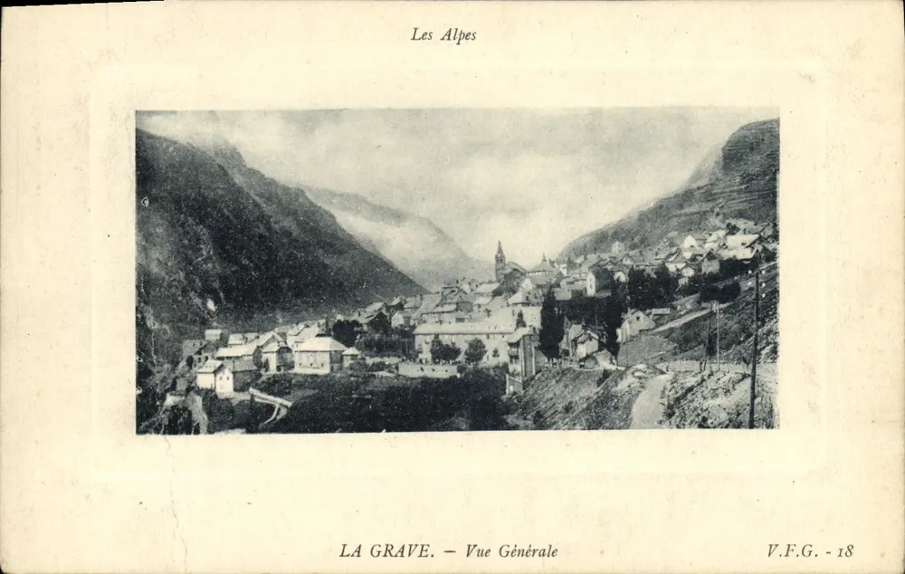 La Grave — Vue Générale — V.F.G. - 18 - Frente