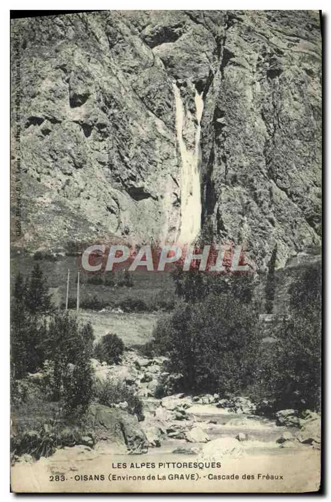 Pittoreske Alpen — Wasserfall der Fréaux — Verlag: Pittoreske Alpen, n° 283 - Vorderseite