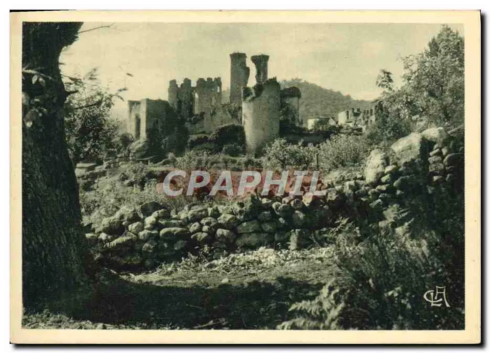Schloss Boulogne in der Nähe des Escrinet-Passes — Ardèche — Edition G.-L. ARLAUD, Lyon - Vorderseite