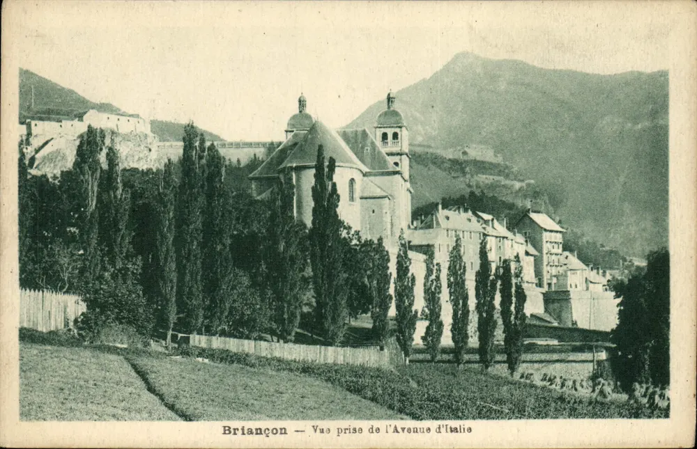 Briancón — Ansicht aus der Avenue d'Italie — Edit. Poggiat - Vorderseite