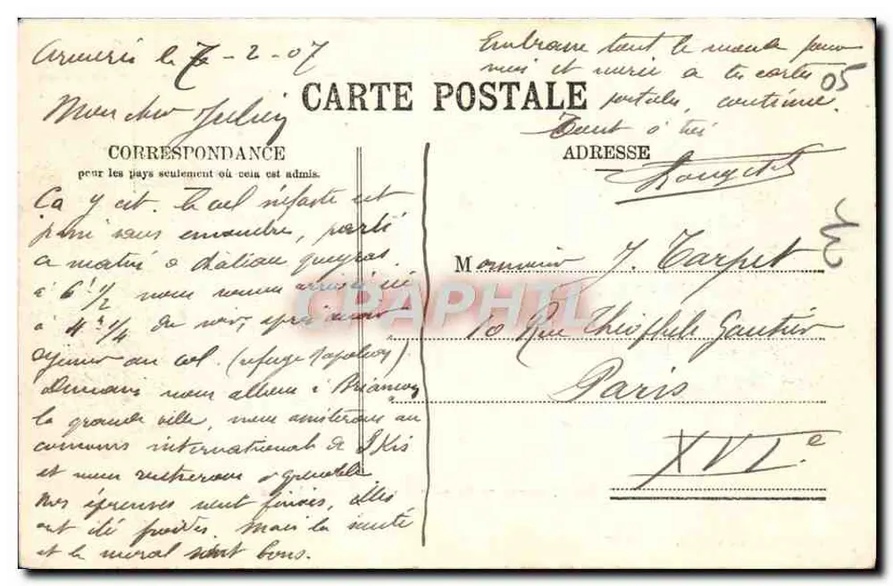 Briannonnais — Cervières e a Combe Izoard — Nodins Tabac 206 Briançon - Verso