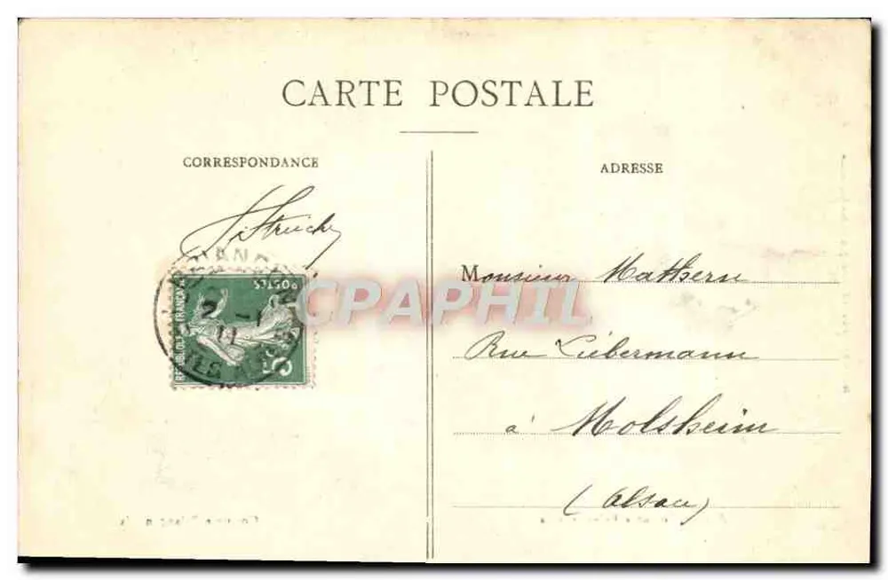 Costumi Brianzolesi — Antico e moderno — Imp. Chauvard et Ste-Catherine, Briançon - Verso