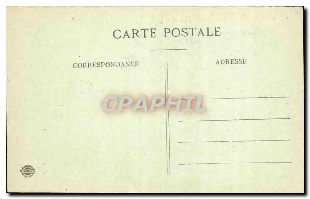 Le Alpi — BRIANÇON (1321 m.) — Forte delle Teste (1467 m.) — L'Internet (2360 m.) — editore A. GOURDIGNY, NANCY - Verso