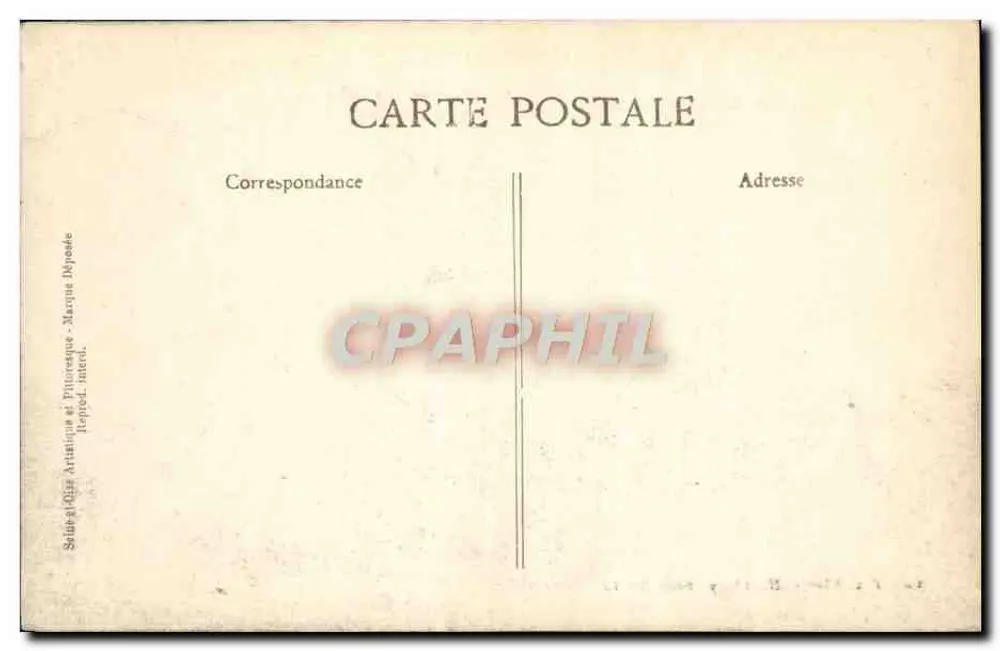 Montlhéry (S.-et-O.) — Castelo forte — Reconstruído por Rodiggiero, pintor, em 1897 - Verso