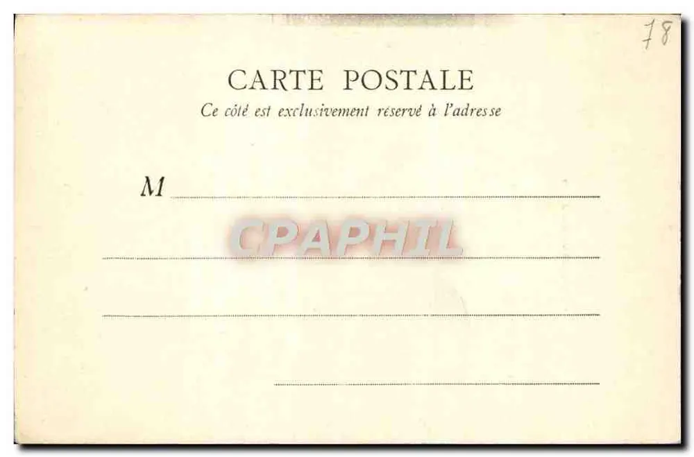 Observatório de Meudon — vista do prédio com cúpula — A. Bourdier, imp.-edit., Versailles - Verso