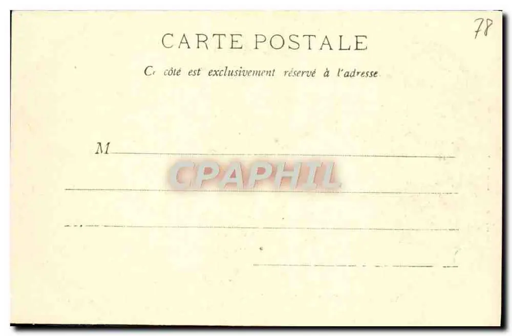Versailles - Quarto de Luís XIV — Sociedade de Excursões dos Amantes da Fotografia - Verso