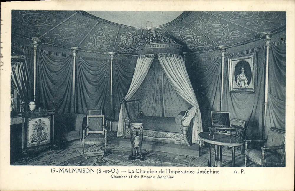 Malmaison (S.-et-O.) — Zimmer der Kaiserin Joséphine — A.P. - Vorderseite