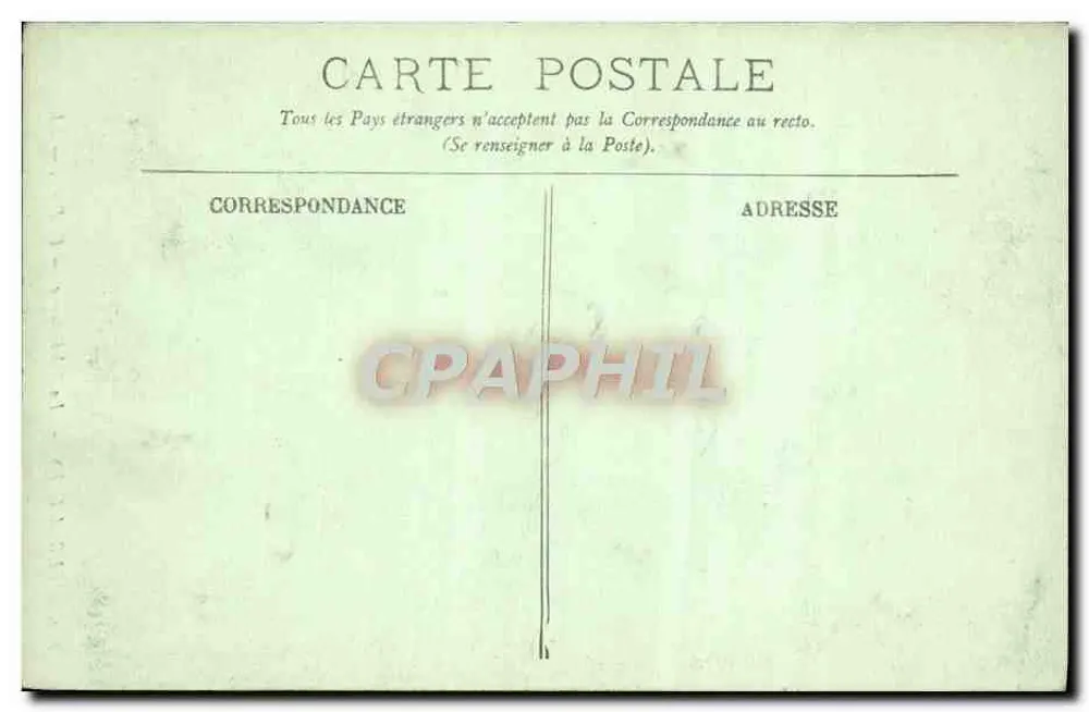 Versailles — A Biblioteca — A Porta — LL. — n° 294 - Verso