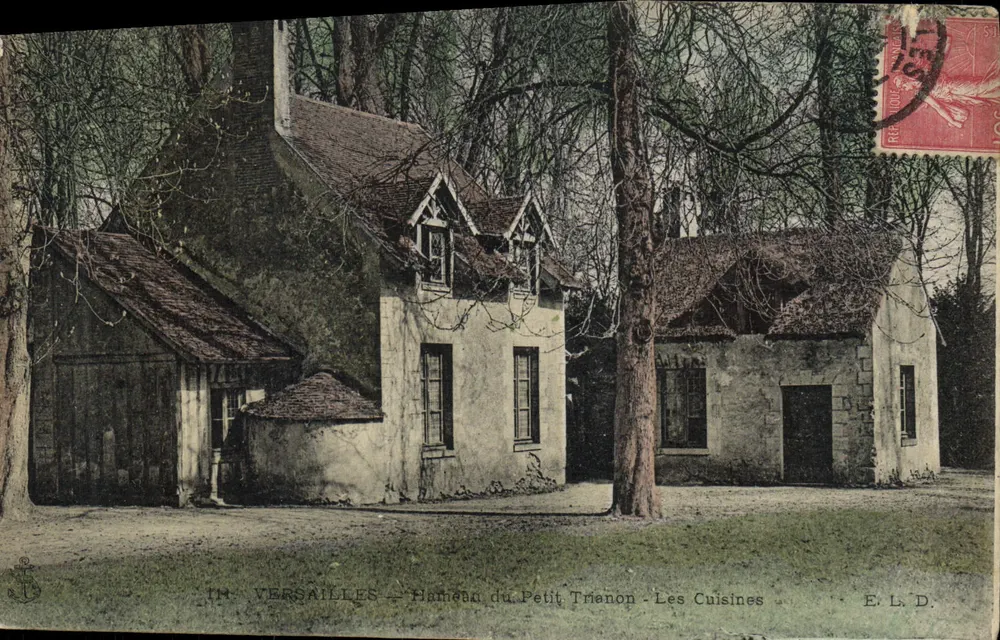 Versailles — Hameau du Petit Trianon — Die Küchen — E. L. D. - Vorderseite
