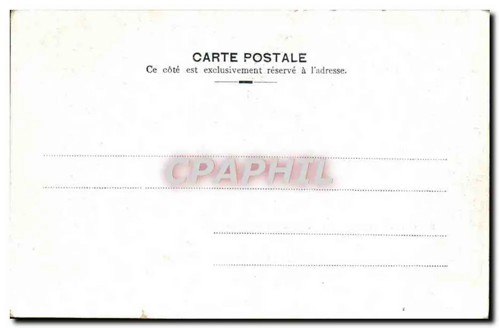 Parc du Petit Trianon — Das Dorf, Gesamtansicht — A. W. Paris - Rückseite
