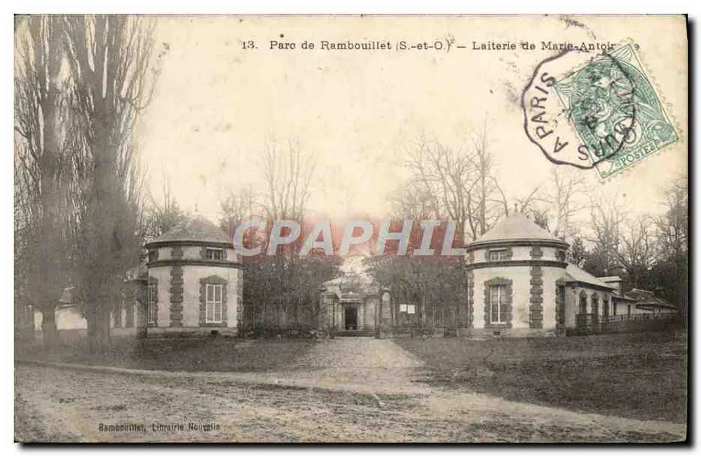 Park von Rambouillet (S.-et-O) — Käsefabrik von Marie-Antoinette — Neue Buchhandlung - Vorderseite