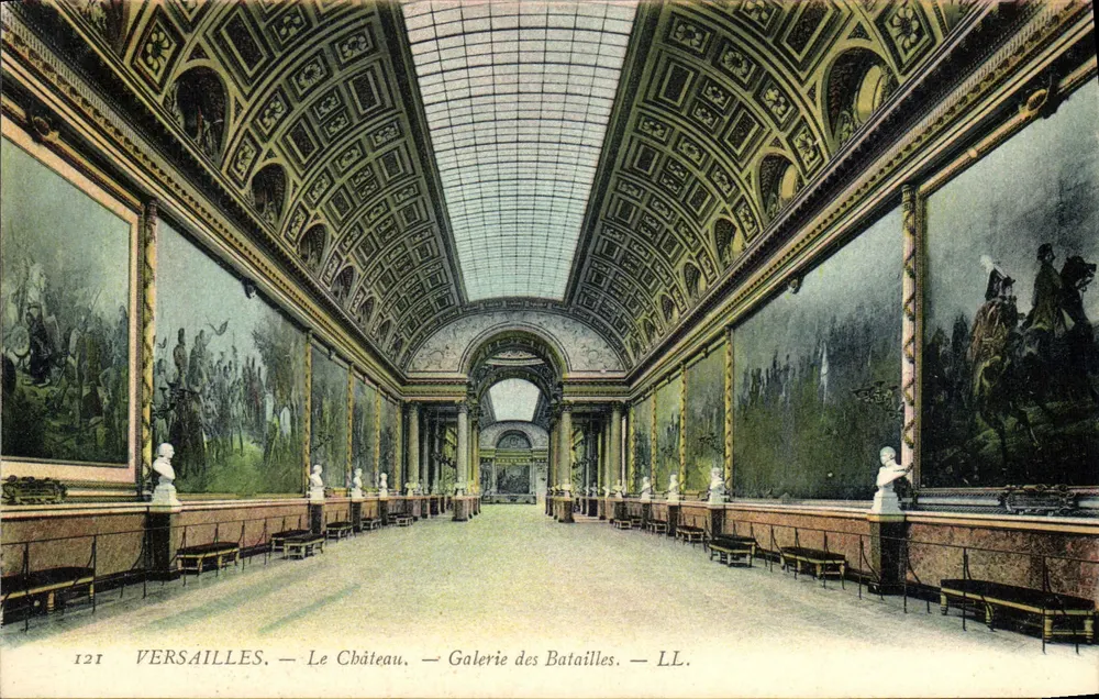 Versailles — Das Schloss — Galerie der Schlachten — LL. — Nr. 121 - Vorderseite