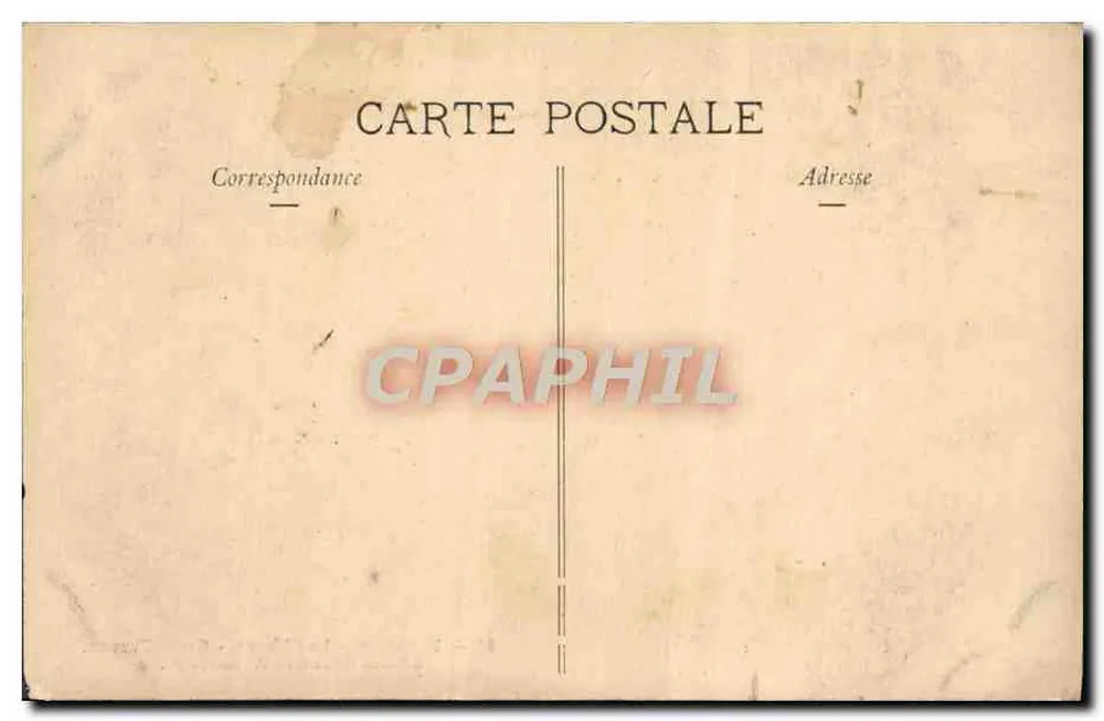 Versailles - Das Schloss. Grand Trianon. Billardzimmer Napoleons I. — PH. & CO, Nancy, Nr. 55 - Rückseite