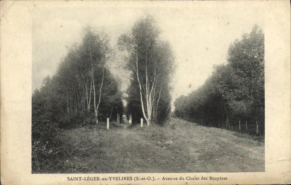 Saint-Léger-en-Yvelines (S.-et-O.) — Avenue du Chalet des Bruyères - Vorderseite