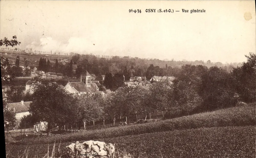 Osny (S.-et-O.) — Vista geral — éd. Brunot - Frente
