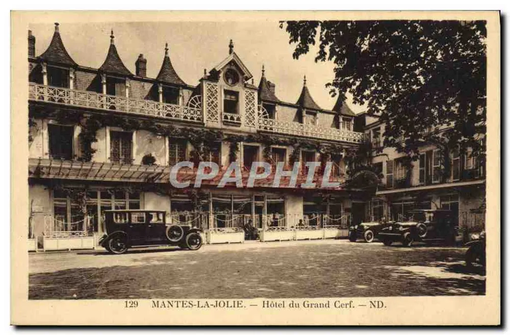 Mantes-la-Jolie — Hotel du Grand Cerf — 129 - Vorderseite