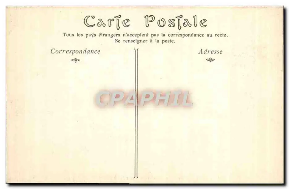Palazzo di Versailles — Camera di Couper di Luigi XVI — Editore N.D. Fré - Verso