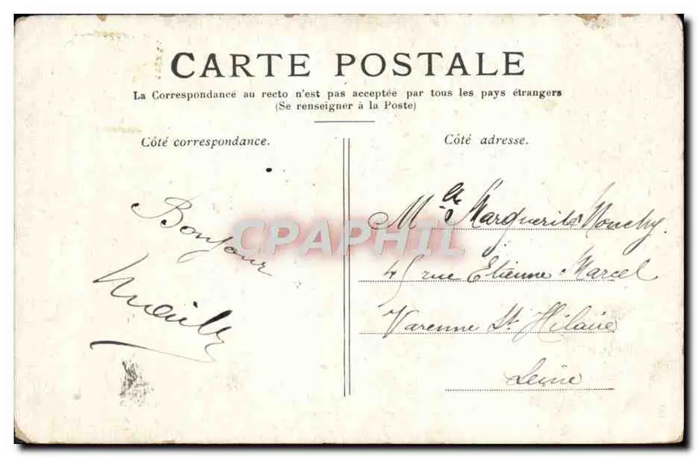 Versailles — Petit-Trianon — A Laiterie - Verso