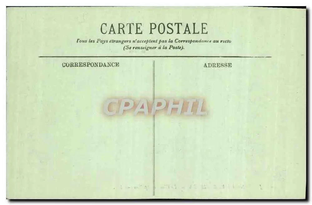 Jardins de Versailles — O Carro de Apolo — LL. — n°49 - Verso