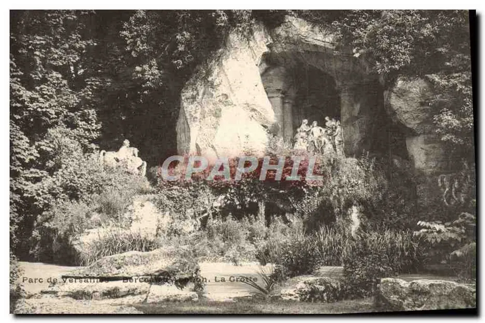 Parc de Versailles — Das Wiege des Apollon. Die Grotte — Verlag unbekannt - Vorderseite