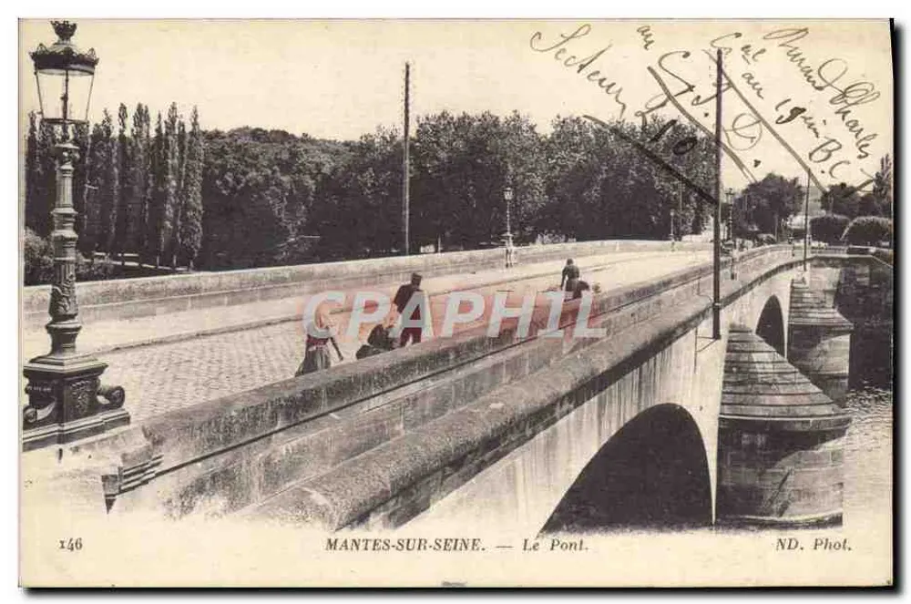 MANTES-SUR-SEINE — O Ponte — ND. Fot. — n° 146 - Frente