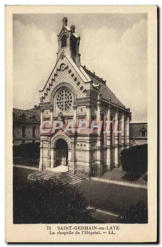 Saint-Germain-en-Laye — Die Kapelle des Hospitals — LL. n° 73 - Vorderseite