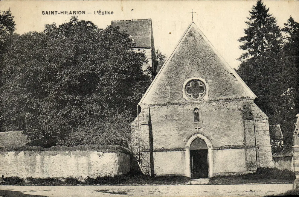 Saint-Hilarion — A Igreja — Leprêtre, editor-fotográfico, Raucoules - Frente